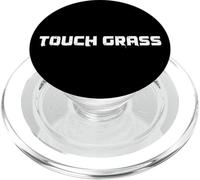 Touch Grass Saying Meme Youth Language Slang Gen Z Alpha Y2K PopSockets PopGrip for MagSafe