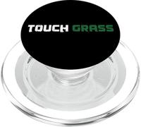 Touch Grass Saying Meme Youth Language Slang Gen Z Alpha Y2K PopSockets PopGrip for MagSafe