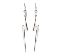 Touch Jewellery 925 Sterling Silver Lightning Flash Drop Earrings