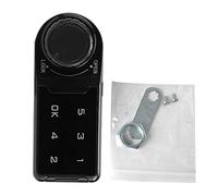 Touch Keyboard Electronic Password Combination Lock, Digital Cabinet Lock with Alarm Function, ABS Security Lock for File Cabinet Locker Drawer, Includes Installation Accessories f (L=20mm)