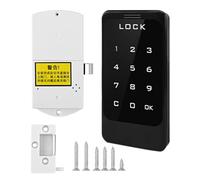Touch Keypad Cabinet Lock - Electronic Combination Security, Digital Keyless Child Safety Device, Advanced Smart Sensoring System, Password Protected Protection | Gym Supermarket for Office Desk Home