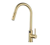 Touch Kitchen Faucet with Pull Down Sprayer, Commercial Spring Sink Faucet, Single Handle Retractable Spray Head for Kitchen Sink