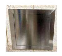 Touch Latch Access Door for Bathroom Kitchen, 4 8 10 16 20 30 in Stainless Steel Outdoor BBQ Island Access Panel Door, Small Pop-up Drywall Inspection Hatch(49.5x49.5cm/19.5x19.5)