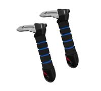 Touch Life 2 Packs 3 in 1 Car Door Handle, Elderly Car Handle Assist Support Multifunction,Car Emergency Escape Tool,Aids for Seniors and Handicap(Blue)