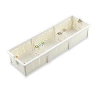 Touch Light Switch, Smart Light Switch Internal Installation Box Wiring Back Inside Junction Cassette Dark for Triple Socket and Switch 258mm*86mm