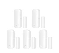 Touch Light Switch, Tuya Smart Door Sensor Smart Door Open/Closed Detectors APP Work With Home ,LED On/Off Indicator(5pcs)