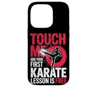 Touch Me And Your First Karate Lesson Is Free Case for iPhone 14 Pro
