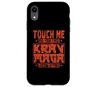 Touch Me and Your First Krav Maga Lesson is Free Case for iPhone XR