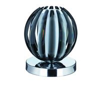 Touch Metal Table Lamp With Smokey Acrylic And Frosted Glass