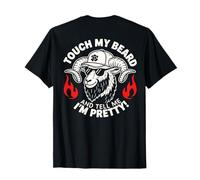 Touch My Beard and Tell Me I'm Pretty Goat T-Shirt