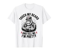 Touch My Beard and Tell Me I'm Pretty Monkey T-Shirt