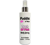 Touch Of Pink Body Spray - 100ml Eau de Toilette (EDT) - Atomiser Mist - Perfume Scent - Vegan Friendly - Puddle of Wax - Made in the UK