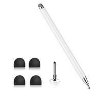 Touch Pen, Stylus Pen, 2 in 1 Tablet Pen for iPad/iPhone/Samsung/Android/iOS, High Sensitivity and Precision Tablette Touch Pen with 5 Replacement Tips
