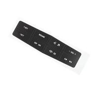 Touch Protectors Compatible with for Mustang 2010 2011 2012 Steering Wheel Control Button Worn Peeling Repair Kit Decals Stickers Car Accessories