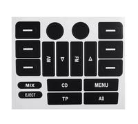 Touch Protectors Compatible with VW for Golf MK5 for Passat B6 Player for Radio Stereo Knobs Sticker Decals Worn Button Repair