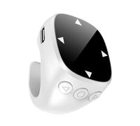 Touch Ring Remote Control - 5.3 Scroll Ring | Wireless Selfie Stick | Smart Rings for Presentations, Live Streams, Multimedia Control, Compatible with