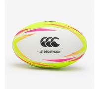 Touch Rugby Ball - Neon Yellow / Pink
