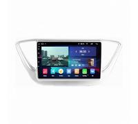 Touch Screen Android Auto Car Radio Receiver for Hyundai Solaris 2 2017-2020 Wireless, Mirror Link, Live Navigation, Voice Assistant, Touchscreen, 4 Core 1G+32G