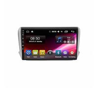 Touch Screen Android Auto Car Radio Receiver for Peugeot 2008/208 2014-2018 Backup Camera, Mirror Link, Bluetooth, Voice Control, Gps Navigation, Aux, 8 Core 6G+128G