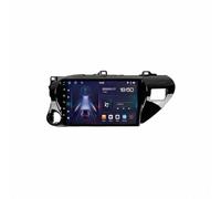 Touch Screen Android Auto Car Radio Receiver for Toyota Hilux Pick Up AN120 2015-2018 Touchscreen Portable Carplay Screen with Siri, Bluetooth, Transmitter, Voice, 4 Core 4G+64G