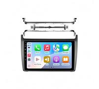 Touch Screen Android Auto Car Radio Receiver for Volkswagen POLO 2011-2016 Touchscreen Portable Carplay Screen with Siri, Bluetooth, Transmitter, Voice, 4 Core 4G+64G