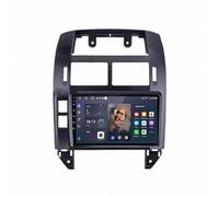 Touch Screen Android Auto Car Radio Receiver for Volkswagen VW Polo MK4 2004-2009 Ota Updates, Portable Car Tablet, Screen, Gps Navigation, Voice Control, Mirror, 4 Core 4G+64G