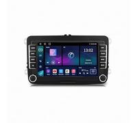 Touch Screen Android Auto Car Radio Receiver for VW Seat Altea XL Leon Alhambra Caddy Touchscreen Portable Carplay Screen with Siri, Bluetooth, Transmitter, Voice, 4 Core 1G+32G