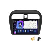 Touch Screen Car Stereo Head Unit for Mitsubishi Mirage Attrage 2012-2018, Portable 9 Inch Car Radio with Wireless CarPlay Bluetooth FM RDS SWC