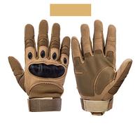 Touch Screen Gloves Windproof Waterproof Cold Proof Thermal Mittens Outdoor Cycling Hunting Climbing Sports Bicycle with Touchscreen Function for Smartphones, Suitable for Autumn, Early Winter, Khaki