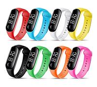 Touch Screen Kids Watch, LED Digital Sports Watch with Stopwatch, Waterproof Modern Minimalist Design Wristwatch for Children, Boys and Girls