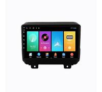 Touch Screen Navigator Car Radio for Jeep Wrangler 4 JL 2018-2019 Bluetooth Wifi 4G Dab+ Tpms Mirror Link, Bluetooth Handsfree/Phone Mirroring, Hd, 4 Core 2G+32G