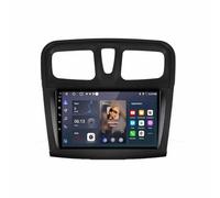 Touch Screen Navigator Car Radio for Renault Sandero Logan Symbol Dacia 2012-2019 Car Play Mirror Link Music Video Player Siri/Airplay/Aux/Radio, Player Bluetooth Wifi, 4 Core 1G+32G
