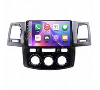 Touch Screen Navigator Car Radio for Toyota Fortuner Hilux 2008-2014 Portable Ips Touch Screen Rear Camera, Bluetooth/Voice Control/Mirror Link/Gps, 4 Core 4G+64G