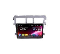 Touch Screen Navigator Car Radio for Toyota VIOS Yaris 2007-2013 Bluetooth Wifi 4G Dab+ Tpms Mirror Link, Bluetooth Handsfree/Phone Mirroring, Hd, 4 Core 4G+64G
