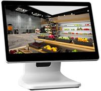 Touch Screen POS Cash Register, 15.6 Inch Display, Windows 10, Efficient Transaction Processing for Retail and Restaurant
