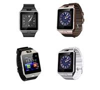 Touch Screen Smart Watch DZ09 with Bluetooth Camera Wristwatch Relogio Sim card Smartwatch for Xiaomi Iphone Samsung Men Women (White)