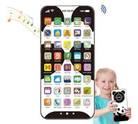 Touch Screen Story Toy,Touch Screen Learning Game Mobile Phone | Touch Screen Interactive Mobile Toys Rechargeable For Home Girls