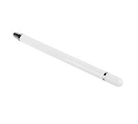 Touch Screen Stylus Pen, Aluminum Alloy Fiber Nib 150mm, White | Precision Fiber Tip for Smooth Gliding, Compatible with Capacitive Touchscreens, Durable Metallic Body Design