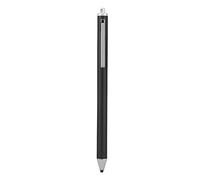 Touch Screen Stylus Pen, Black Aluminum Alloy Portable Digital Pen Soft Head 5.5" Length with No Driver Required, for Smartphones Tablets