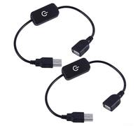 Touch Sensitive Inline Dimmer Switches 2 Pcs for Controlling Brightness of USB Lighting Fixtures