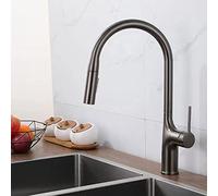 Touch Sensor Bathroom Sink Faucets, Pull-Down Kitchen Faucets with 360° Swivel Single Handle, Arc Design Kitchen Tap, Modern Water Mixer for Home Use
