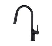 Touch Sensor Bathroom Sink Faucets, Pull-Down Kitchen Faucets with 360° Swivel Single Handle, Arc Design Kitchen Tap, Modern Water Mixer for Home Use