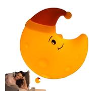 Touch Sensor Nursery Lamp, Silicone Kids Nightlight,200mAh Tapping Stars Bedside Light, Children's Decor Illumination, Rechargeable Glow, for Boys Girls Teens and