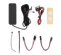 Touch Sliding Desktop Computer Power Switch, External PC On Off Power Button with RGB Lighting Effects, Acrylic PCIE Interface Power Control for All Desktop Computers (2m)