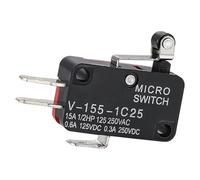 Touch Switch V-155-1C25 Limit Short Hinge Roller Lever Arm Snap Action 10Pcs