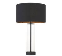 Endon 100440 Lessina Touch Table Light, matt black, black, 350mm