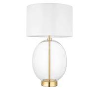 Touch Table Light Gold Kelda Brushed Satin Oval Endon 99292