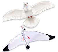 Touch the sky 2 Pack Pigeon Seagull Kites for Kids and Adults, Easy to Fly, Exquisite Fabrics and Unique Structure Design, Excellent Outdoor Games and Activity Toys, Suitable for Beginners.