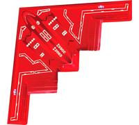 Touch the sky Fight Plane Kite for Adults, Easy to Fly, Exquisite Fabrics and Unique Structure Design, Excellent Outdoor Games and Activity Toys, Suitable for Beginners. (Red)
