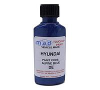 TOUCH UP KIT FOR HYUNDAI ALPINE BLUE - DE PAINT 30ML SCRATCH I30 SANTA FE I20